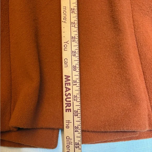 Vintage 1975 thigh length coat / jacket faux fur collar UNIQUE & ONE OF A KIND - Picture 8 of 12